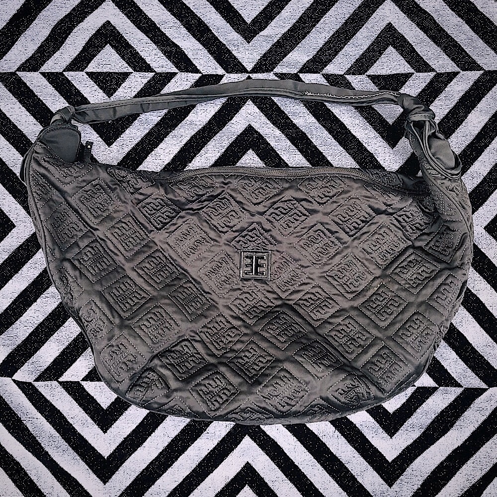 2/$15 Express Hobo Bag - Quilted Satin
